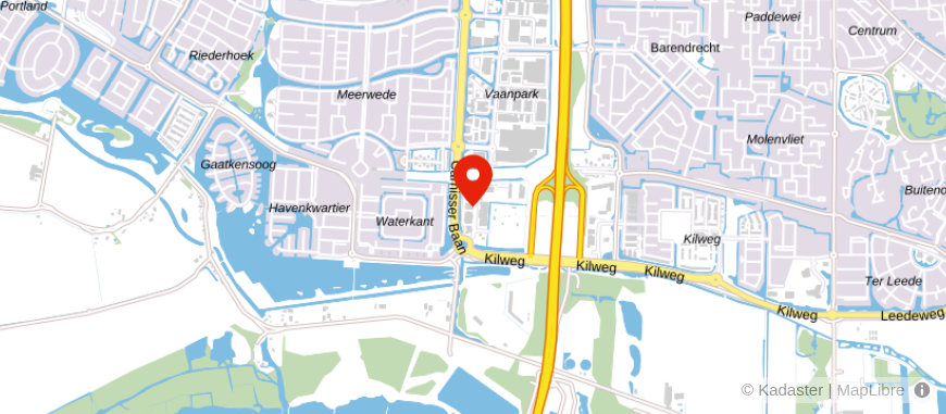 Locatie van Ooms Financieel Adviseurs Barendrecht