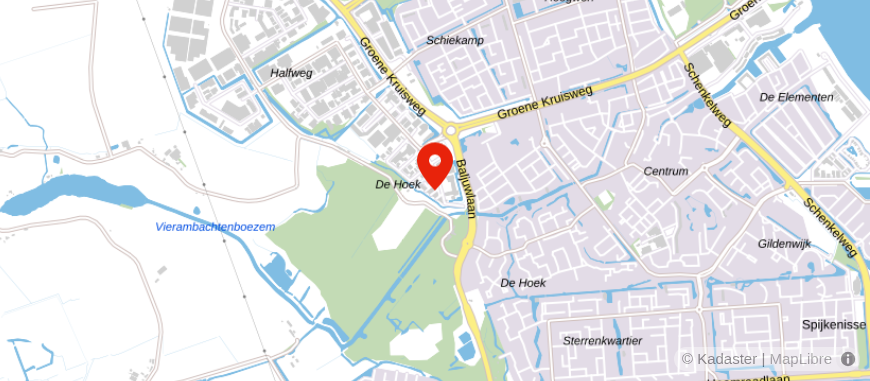Locatie van Collens Assurantie Advies