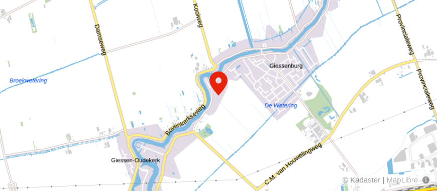 Locatie van Versluis Advies