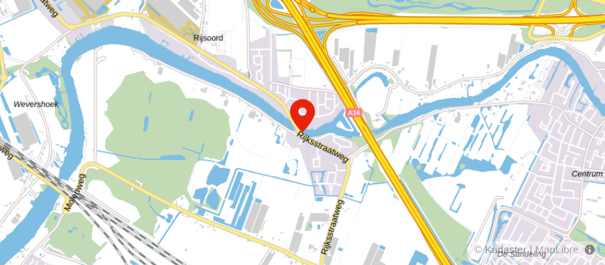 Locatie van Alblas Administratie & Advies