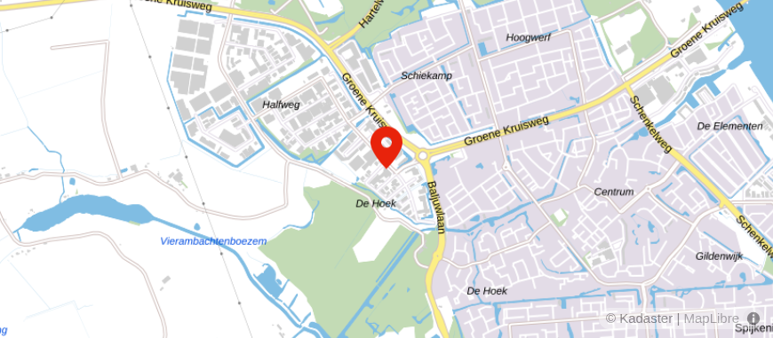 Locatie van Hypoteeuw B.V.