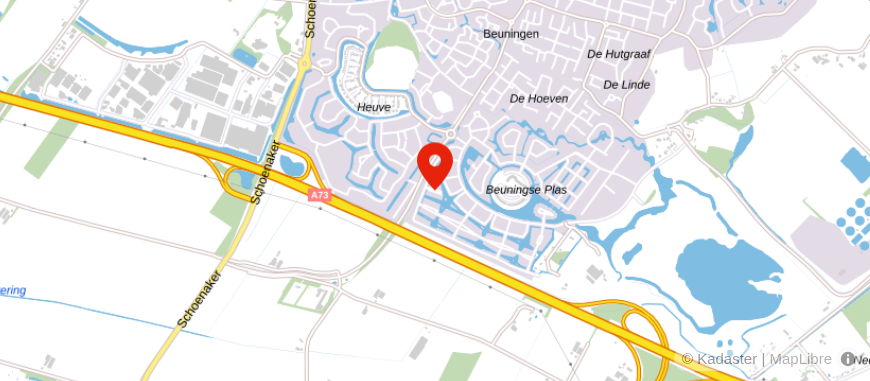 Locatie van VUE Advies