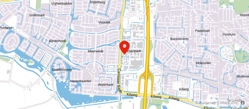 Locatie van UWHypotheek Consultant B.V.