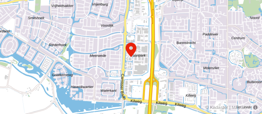 Locatie van Hoogwerf Financieel Advies