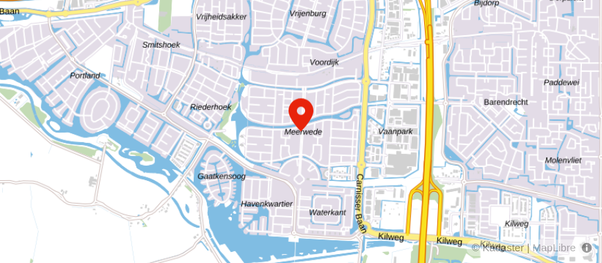Locatie van At Home Makelaardij
