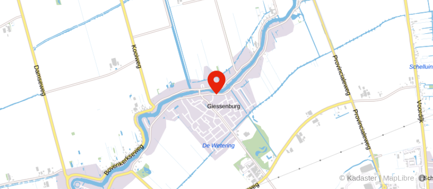 Locatie van J. Kloek Assurantiën