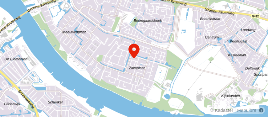 Locatie van Maranatha uitvaartverzorging