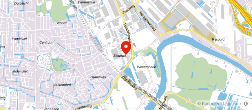Locatie van Van Rijsoort Belastingadviseurs