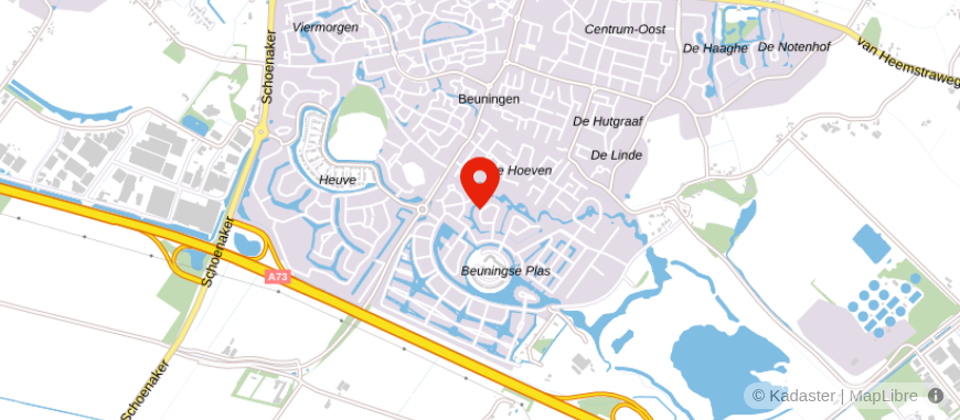 Locatie van Mr. A.W. Gaertner Belast.advies/Financ.Planning