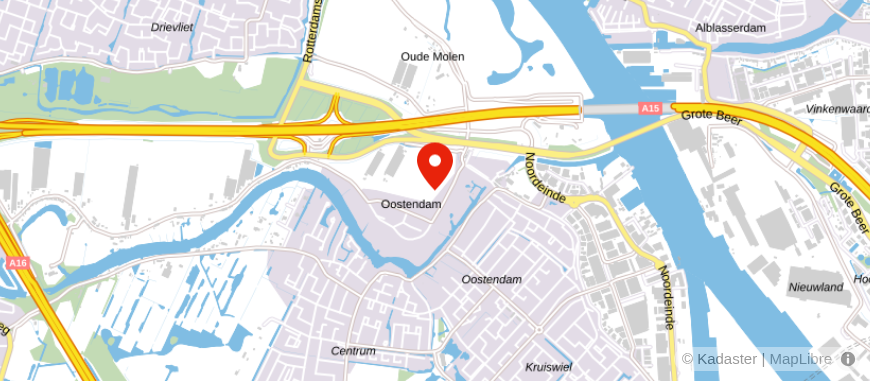 Locatie van Verkerk & Verheij Adviesgroep
