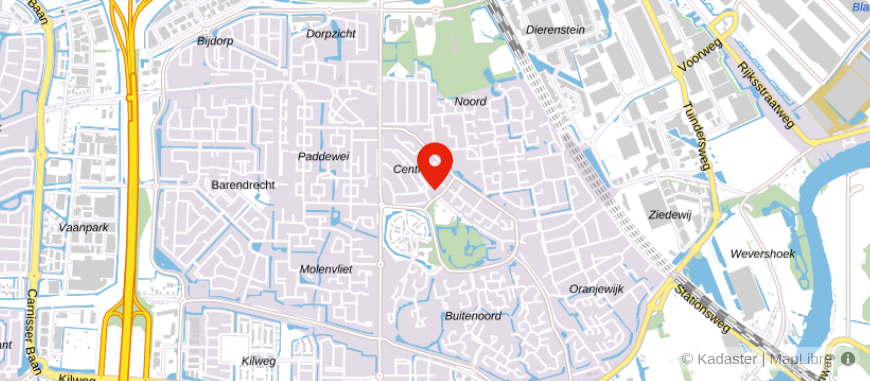 Locatie van BMP Finance, De Barendrechtse Hypotheekadviseur