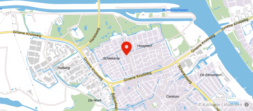 Locatie van Bliss Hypotheekadviseurs B.V.