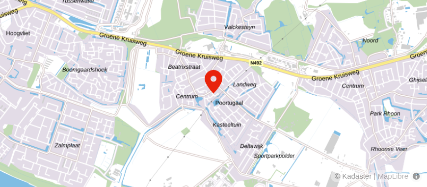 Locatie van De Hypotheekshop Poortugaal