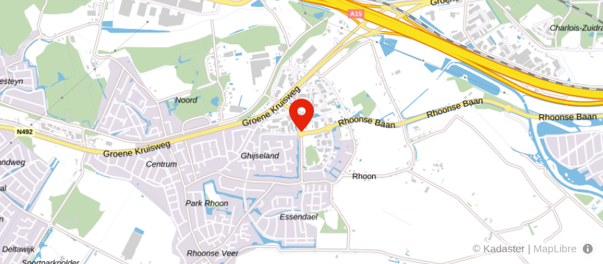 Locatie van Schouten Accountants