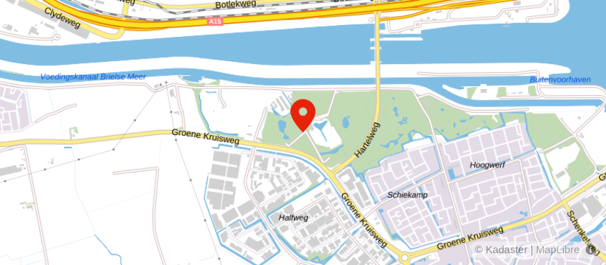 Locatie van Crematorium De Ommering