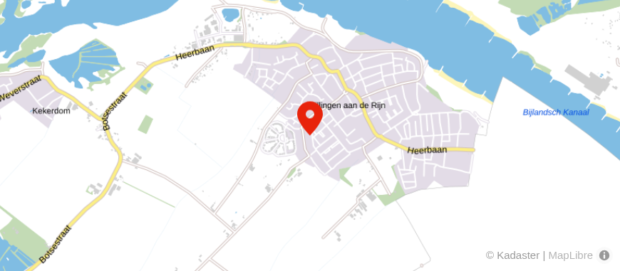Locatie van Berning Financieel Advies