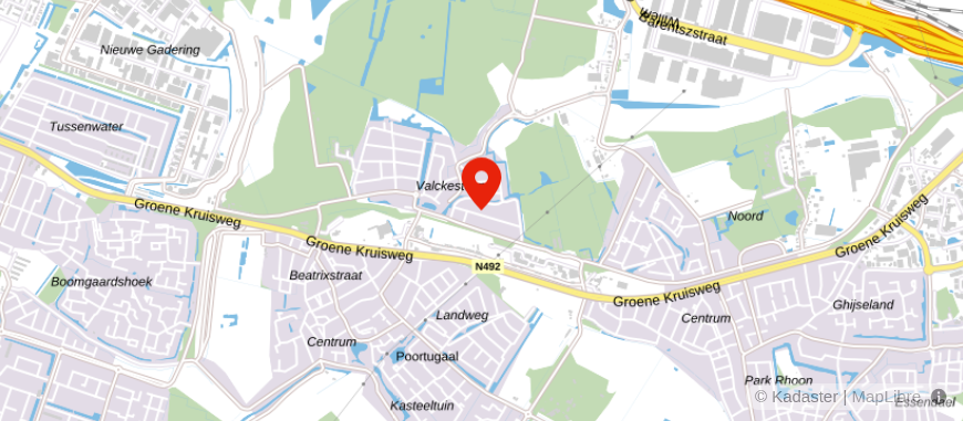Locatie van Administratiekantoor Poortugaal