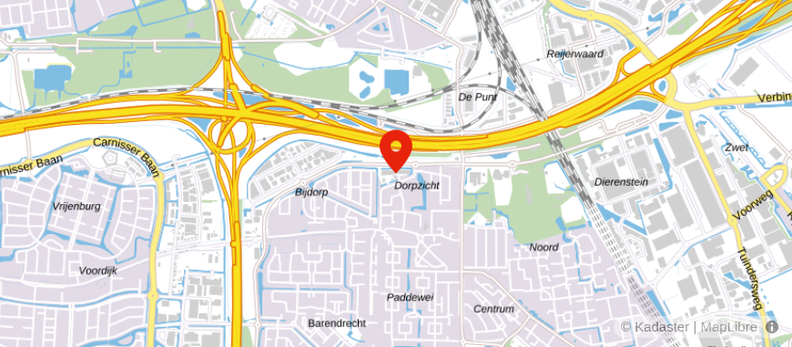 Locatie van Koen AOV