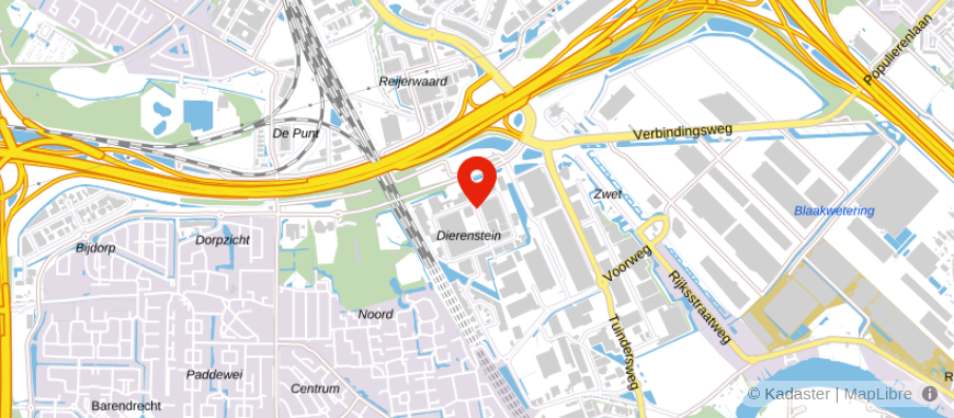 Locatie van Maes Accountants en Adviseurs