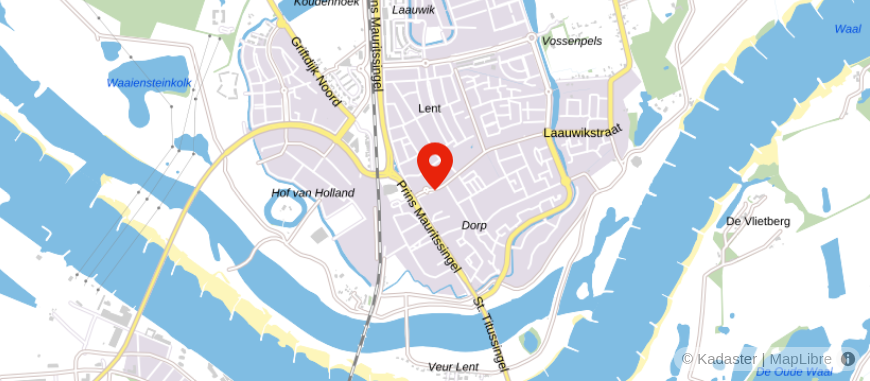 Locatie van Tax Tigers Lent
