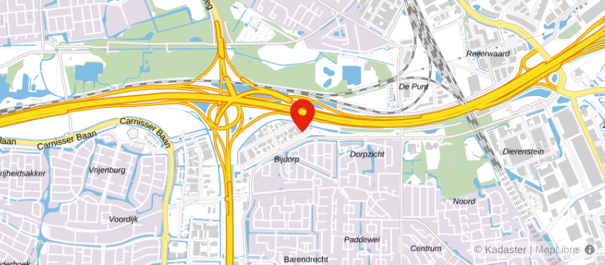 Locatie van A&A Financieel Advies B.V.
