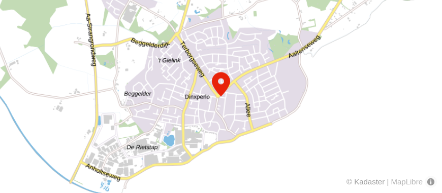 Locatie van Geraldo Ruesink Financieel Advies