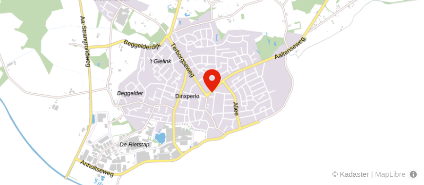 Locatie van Kenty