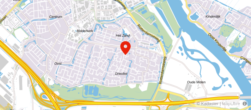 Locatie van Kruit Assurantiën
