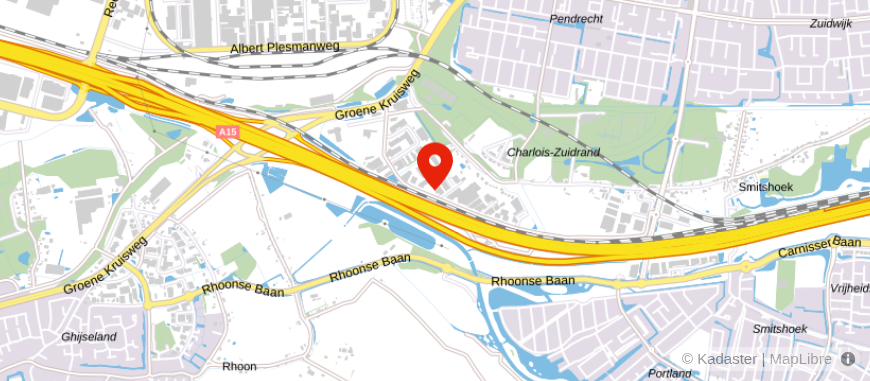 Locatie van Uitvaartverzorging Van der Waal