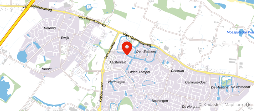 Locatie van Axn Groep BV