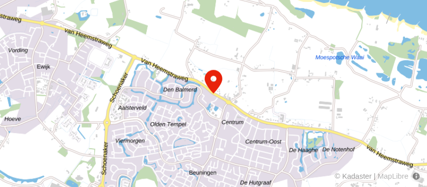 Locatie van Waalstroom Netwerk Notarissen
