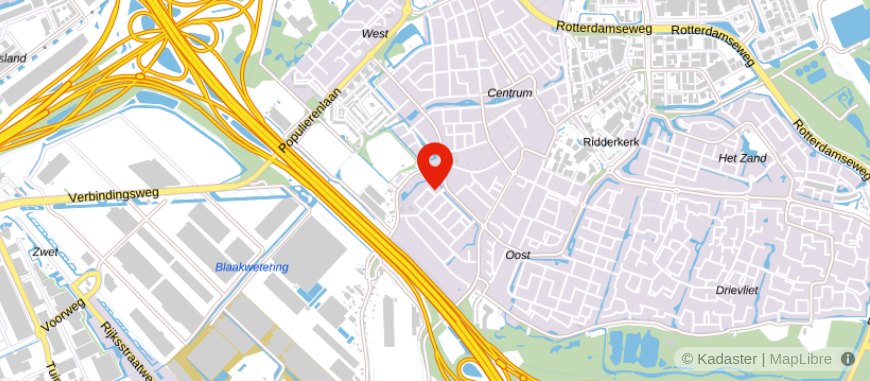 Locatie van GJ Financiele Dienstverlening