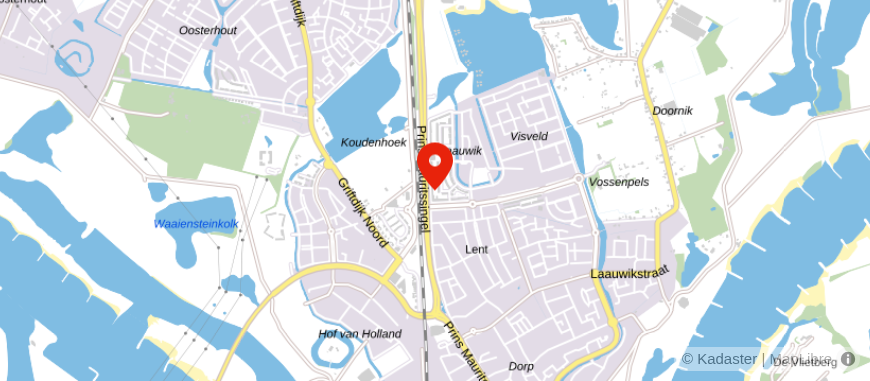Locatie van Buiten makelaars en adviseurs