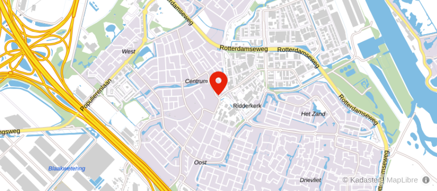Locatie van AKV Financiële Diensten