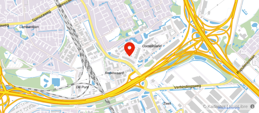 Locatie van Credion Barendrecht