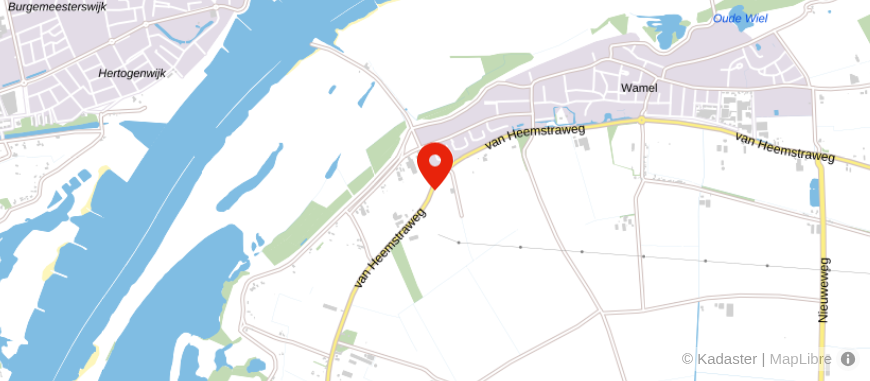 Locatie van Verbruggen Adm.- en Belastingadviesbureau