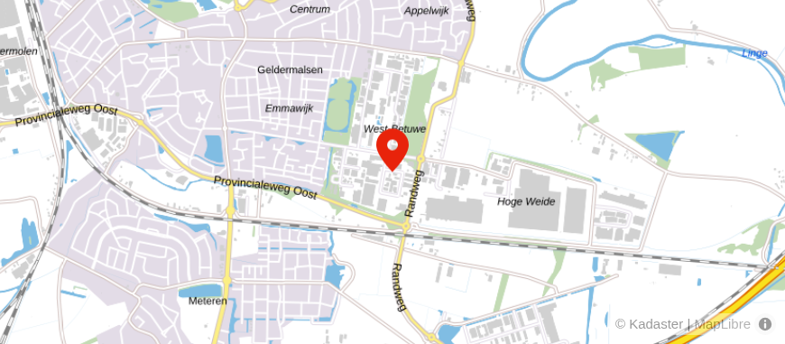 Locatie van Vos & Steehouwer Belastingadviseurs C.V.