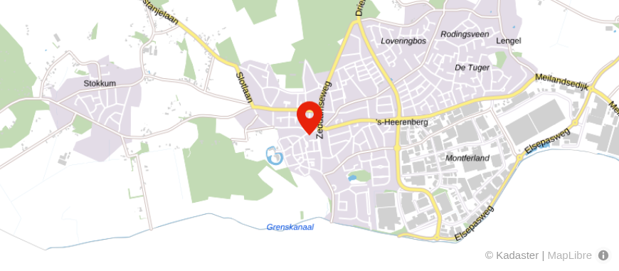 Locatie van Tiecken VHP Manager