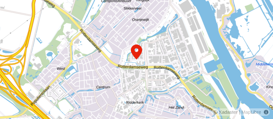 Locatie van Skyline Hypotheken