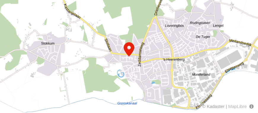 Locatie van Van der Reijt & Reijenga Netwerk Notarissen