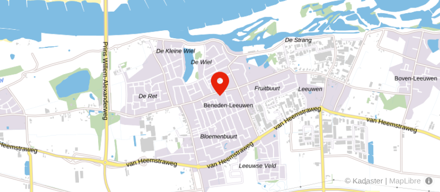 Locatie van Van Erp Advies