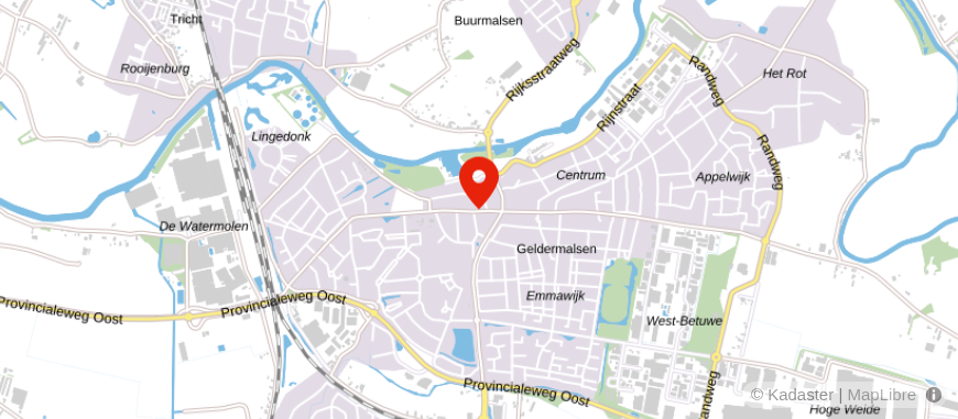 Locatie van Uitmuntent B.V.