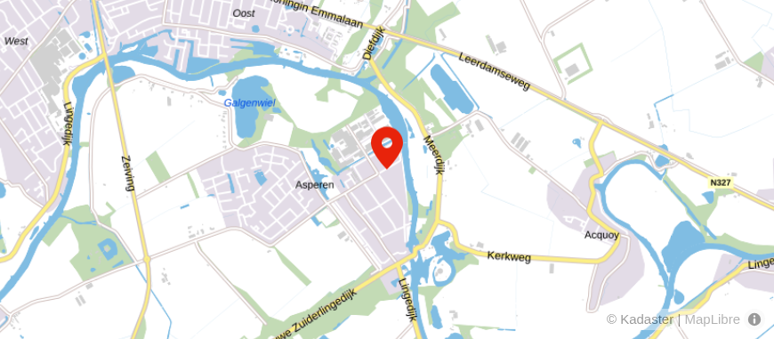 Locatie van Middagadvies