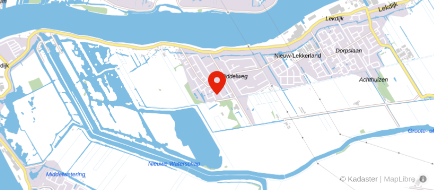 Locatie van Beinema De Jong Financieel Advies B.V.