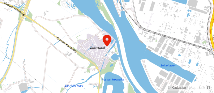 Locatie van J.W. van der Linde & Dochter
