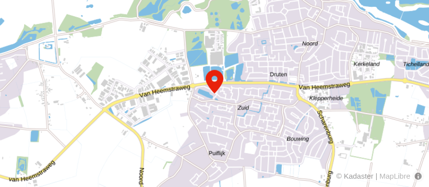 Locatie van Hypotheek Visie Druten