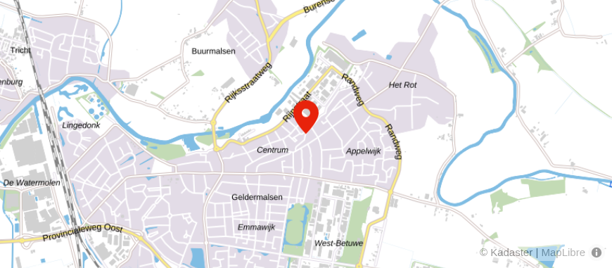 Locatie van Annesco Administratie & Advies