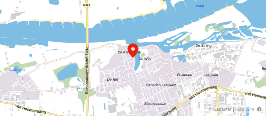 Locatie van Op Orde Financiën