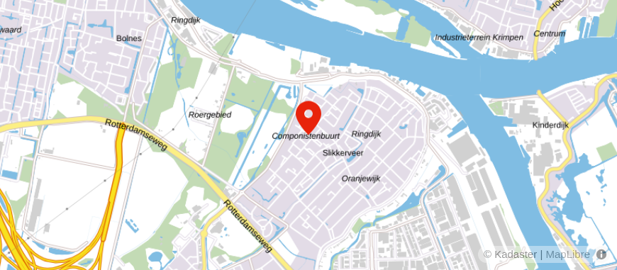 Locatie van Atrium makelaardij