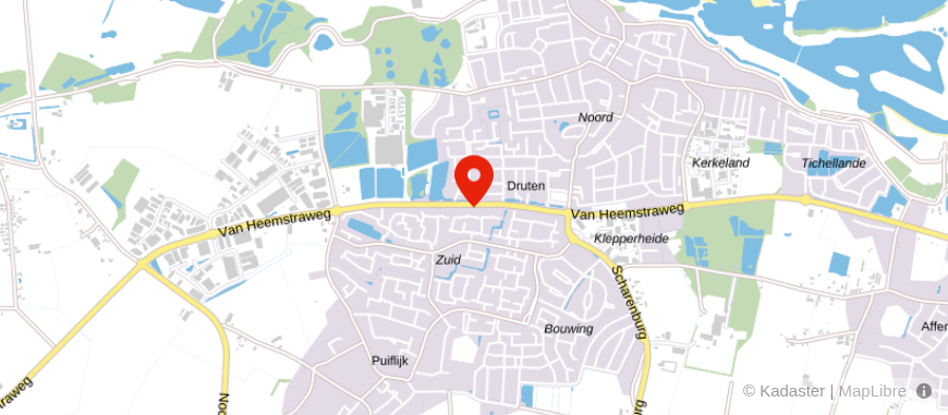 Locatie van Advisie Groep